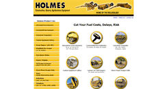 Desktop Screenshot of holmeswelding.com